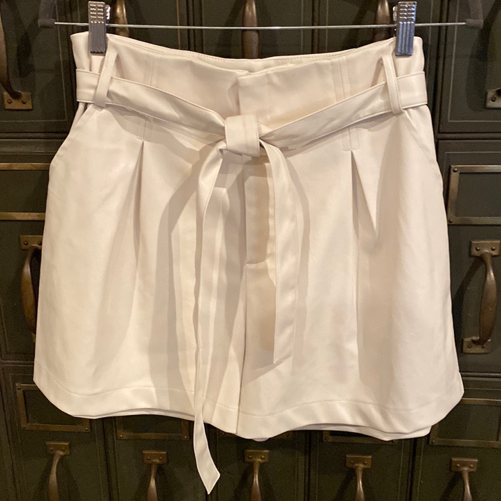 Lucy Paris Pleather Shorts